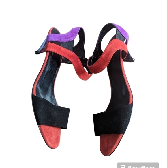 HP. Gucci Colour Blocked Sandals - Picture 4 of 12